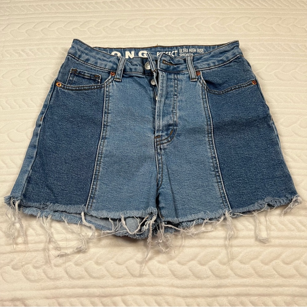 💗 S.O.N.G. - Perfect Ultra High Rise Two Tone‎ Shorts